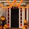 Marigold Garland Diwali Decor Artificial Flowers (Light Orange & Dark Orange)